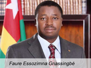 Président de la république du Togo - Faure Essozimna Gnassingbé