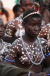 Une Acofin Girl au festival des divinités noires à Aného - Togo