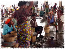 Marché du Port de Pêche - Lomé Togo