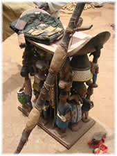 Trône - Chefferie traditionnel Kparatao - Sokodé - Togo  